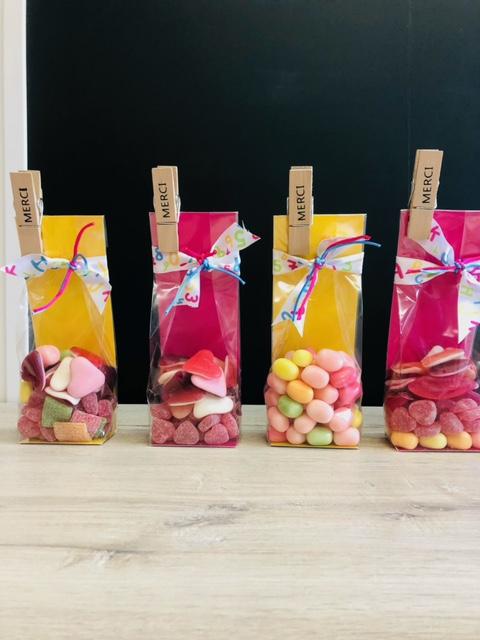 Zakje gevuld voor de juf of meester